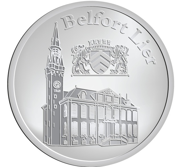 LIER – Belfry and Town Hall - National Tokens