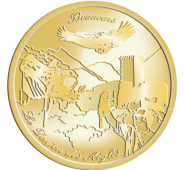 MONTRICHARD – Le Donjon des Aigles - National Tokens