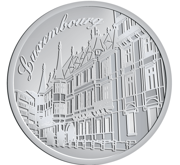 LUXEMBOURG CITY – Palais Grand-Ducal - National Tokens