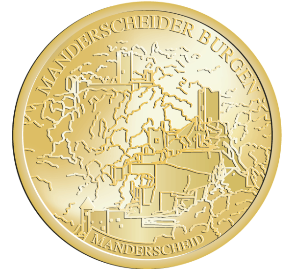 MANDERSCHEID – Manderscheider Burgen - National Tokens